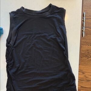 Zella Charcoal Gray Crew Neck Top